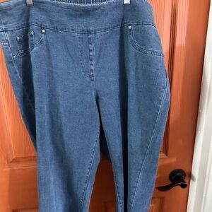 Ruby Rd. Women’s Denim Jeggings in Indigo Blue